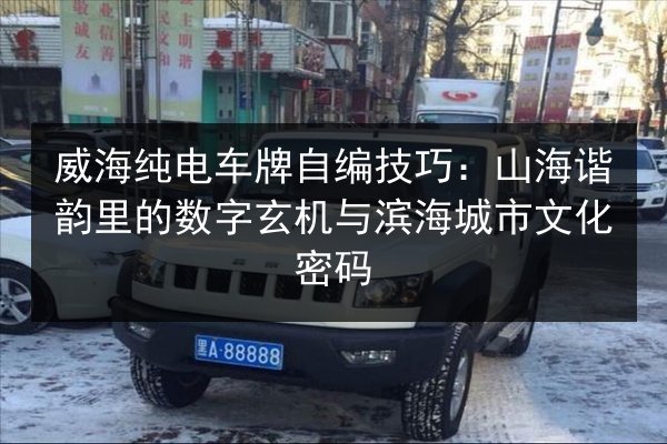 威海纯电车牌自编技巧：山海谐韵里的数字玄机与滨海城市文化密码