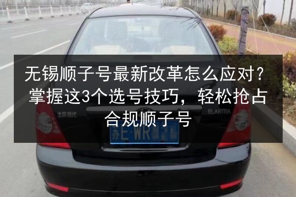 无锡顺子号最新改革怎么应对?掌握这3个选号技巧,轻松抢占合规顺子号 第3张 无锡顺子号最新改革怎么应对?掌握这3个选号技巧,轻松抢占合规顺子号 第3张