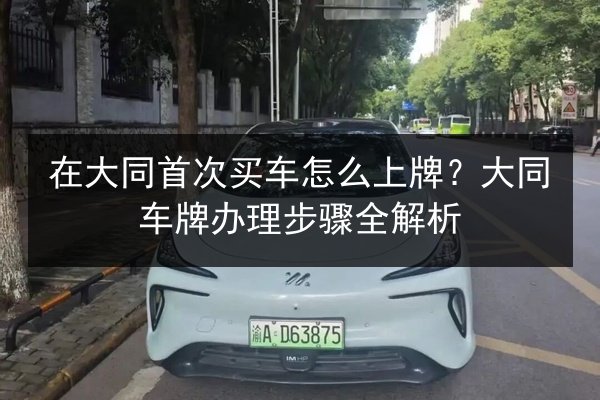 在大同首次买车怎么上牌?大同车牌办理步骤全解析 第3张 在大同首次买车怎么上牌?大同车牌办理步骤全解析 第3张