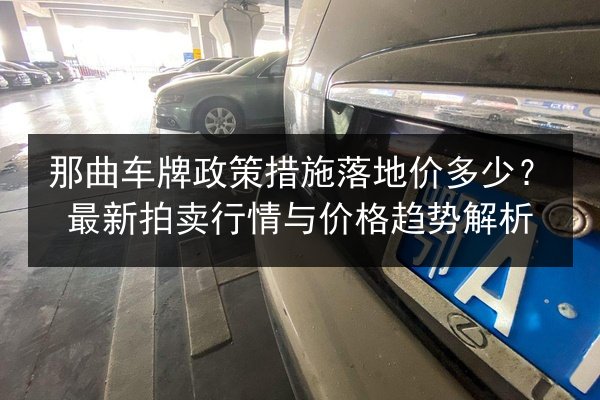 那曲车牌政策措施落地价多少？最新拍卖行情与价格趋势解析