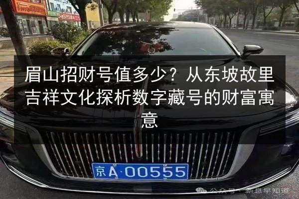 眉山招财号值多少?从东坡故里吉祥文化探析数字藏号的财富寓意 第2张 眉山招财号值多少?从东坡故里吉祥文化探析数字藏号的财富寓意 第2张