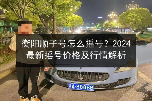 衡阳顺子号怎么摇号？2024最新摇号价格及行情解析