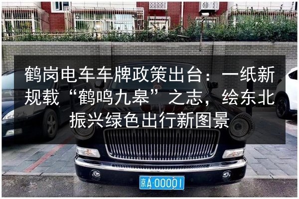 鹤岗电车车牌政策出台：一纸新规载“鹤鸣九皋”之志，绘东北振兴绿色出行新图景