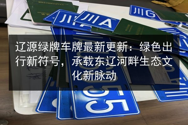 辽源绿牌车牌最新更新:绿色出行新符号,承载东辽河畔生态文化新脉动 第2张 辽源绿牌车牌最新更新:绿色出行新符号,承载东辽河畔生态文化新脉动 第2张