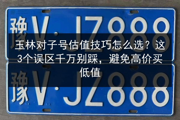 玉林对子号估值技巧怎么选？这3个误区千万别踩，避免高价买低值
