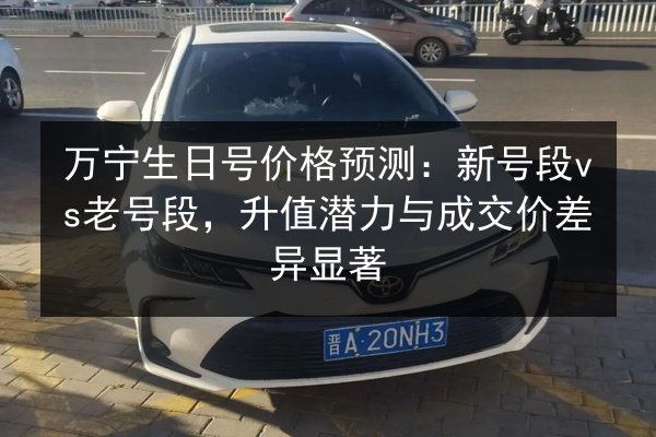 万宁生日号价格预测：新号段vs老号段，升值潜力与成交价差异显著