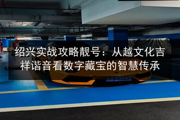 绍兴实战攻略靓号:从越文化吉祥谐音看数字藏宝的智慧传承 第3张 绍兴实战攻略靓号:从越文化吉祥谐音看数字藏宝的智慧传承 第3张