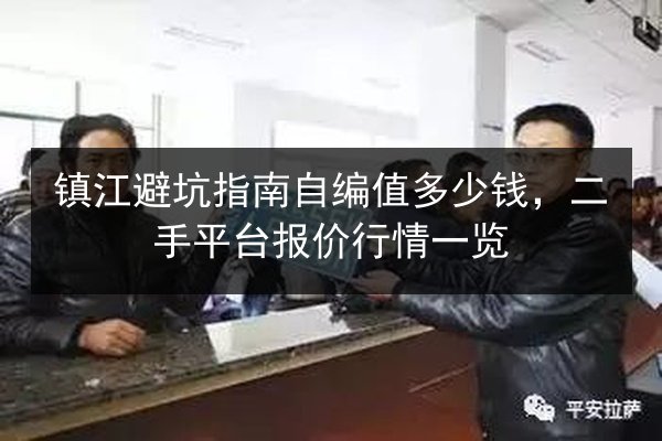 镇江避坑指南自编值多少钱，二手平台报价行情一览 第1张