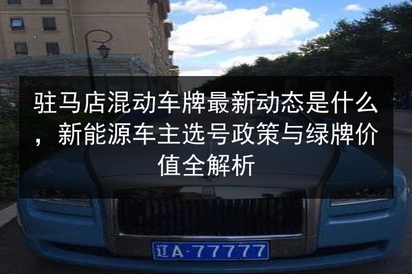 驻马店混动车牌最新动态是什么,新能源车主选号政策与绿牌价值全解析 第3张 驻马店混动车牌最新动态是什么,新能源车主选号政策与绿牌价值全解析 第3张