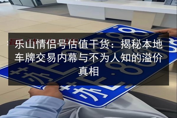 乐山情侣号估值干货：揭秘本地车牌交易内幕与不为人知的溢价真相