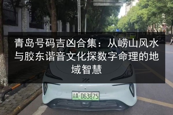 青岛号码吉凶合集:从崂山风水与胶东谐音文化探数字命理的地域智慧 第3张 青岛号码吉凶合集:从崂山风水与胶东谐音文化探数字命理的地域智慧 第3张