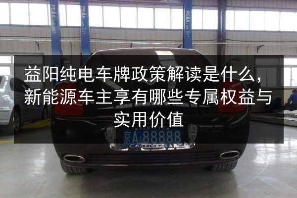 益阳纯电车牌政策解读是什么，新能源车主享有哪些专属权益与实用价值