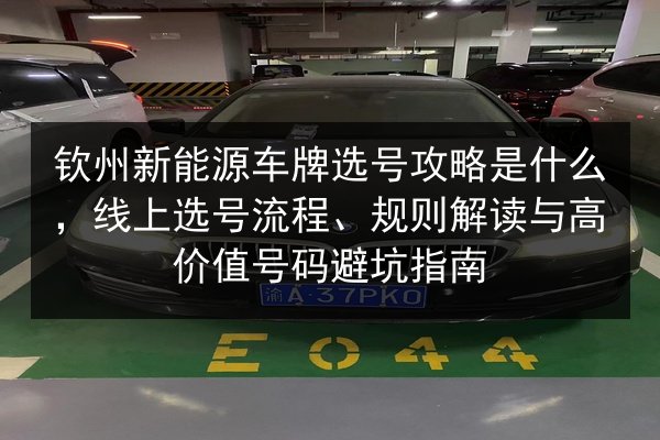 钦州新能源车牌选号攻略是什么,线上选号流程、规则解读与高价值号码避坑指南 第3张 钦州新能源车牌选号攻略是什么,线上选号流程、规则解读与高价值号码避坑指南 第3张