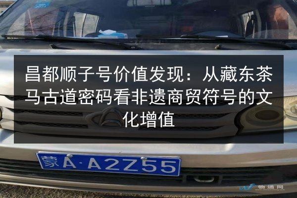 昌都顺子号价值发现:从藏东茶马古道密码看非遗商贸符号的文化增值 第2张 昌都顺子号价值发现:从藏东茶马古道密码看非遗商贸符号的文化增值 第2张