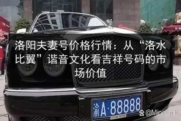 洛阳夫妻号价格行情：从“洛水比翼”谐音文化看吉祥号码的市场价值 第2张