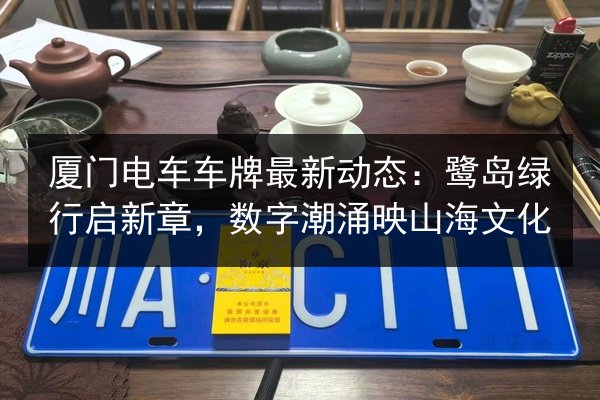 厦门电车车牌最新动态:鹭岛绿行启新章,数字潮涌映山海文化 第3张 厦门电车车牌最新动态:鹭岛绿行启新章,数字潮涌映山海文化 第3张