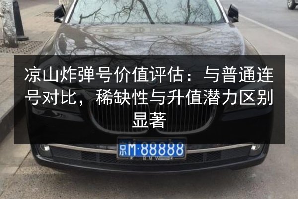 凉山炸弹号价值评估:与普通连号对比,稀缺性与升值潜力区别显著 第2张 凉山炸弹号价值评估:与普通连号对比,稀缺性与升值潜力区别显著 第2张