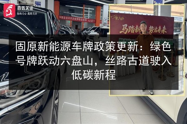 固原新能源车牌政策更新：绿色号牌跃动六盘山，丝路古道驶入低碳新程 第2张