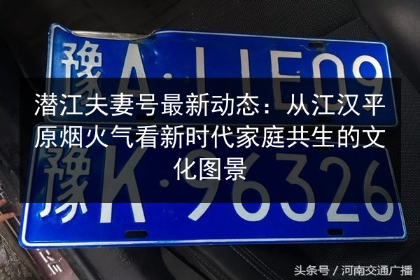 潜江夫妻号最新动态:从江汉平原烟火气看新时代家庭共生的文化图景 第1张 潜江夫妻号最新动态:从江汉平原烟火气看新时代家庭共生的文化图景 第1张