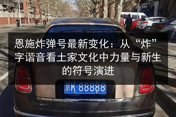 恩施炸弹号最新变化:从“炸”字谐音看土家文化中力量与新生的符号演进 第2张 恩施炸弹号最新变化:从“炸”字谐音看土家文化中力量与新生的符号演进 第2张