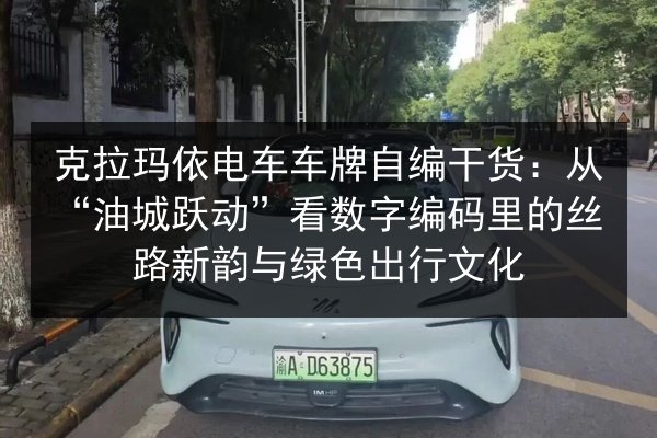 克拉玛依电车车牌自编干货:从“油城跃动”看数字编码里的丝路新韵与绿色出行文化 第2张 克拉玛依电车车牌自编干货:从“油城跃动”看数字编码里的丝路新韵与绿色出行文化 第2张