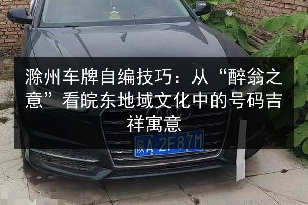 滁州车牌自编技巧：从“醉翁之意”看皖东地域文化中的号码吉祥寓意