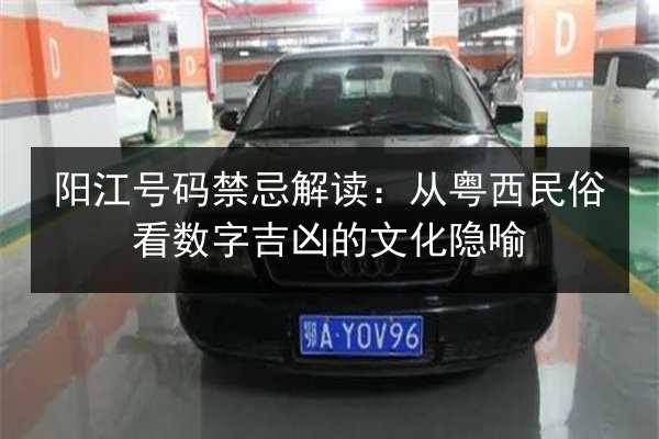 阳江号码禁忌解读:从粤西民俗看数字吉凶的文化隐喻 第2张 阳江号码禁忌解读:从粤西民俗看数字吉凶的文化隐喻 第2张