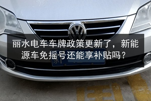 丽水电车车牌政策更新了，新能源车免摇号还能享补贴吗？