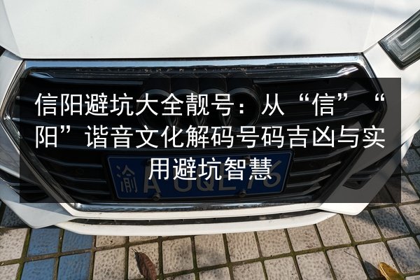信阳避坑大全靓号：从“信”“阳”谐音文化解码号码吉凶与实用避坑智慧