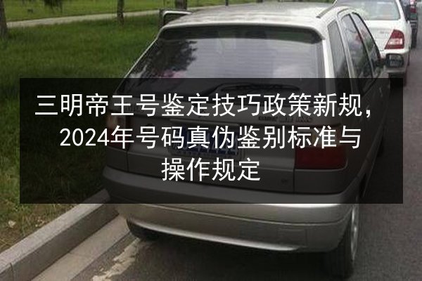 三明帝王号鉴定技巧政策新规，2024年号码真伪鉴别标准与操作规定