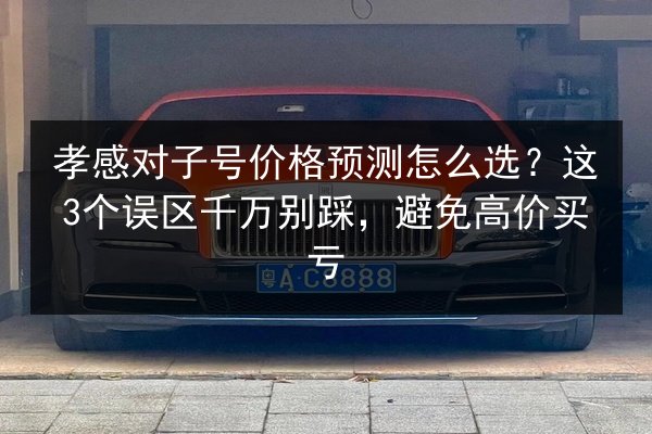 孝感对子号价格预测怎么选?这3个误区千万别踩,避免高价买亏 第2张 孝感对子号价格预测怎么选?这3个误区千万别踩,避免高价买亏 第2张