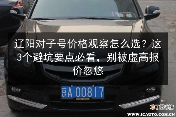 辽阳对子号价格观察怎么选？这3个避坑要点必看，别被虚高报价忽悠 第1张