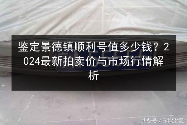 鉴定景德镇顺利号值多少钱？2024最新拍卖价与市场行情解析