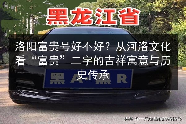 洛阳富贵号好不好？从河洛文化看“富贵”二字的吉祥寓意与历史传承 第3张