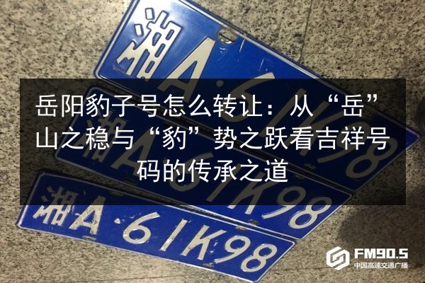 岳阳豹子号怎么转让：从“岳”山之稳与“豹”势之跃看吉祥号码的传承之道 第3张