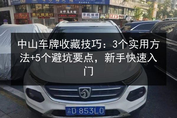 中山车牌收藏技巧：3个实用方法+5个避坑要点，新手快速入门 第1张