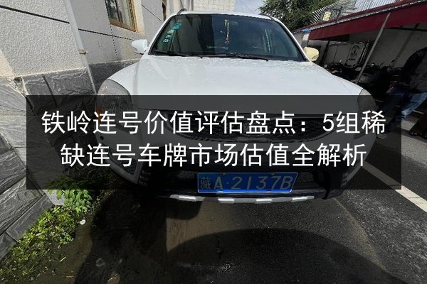 铁岭连号价值评估盘点:5组稀缺连号车牌市场估值全解析 第2张 铁岭连号价值评估盘点:5组稀缺连号车牌市场估值全解析 第2张