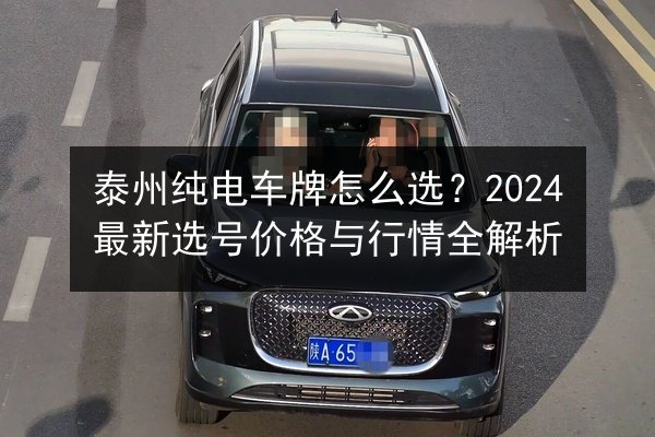 泰州纯电车牌怎么选？2024最新选号价格与行情全解析
