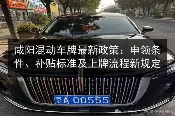 咸阳混动车牌最新政策:申领条件、补贴标准及上牌流程新规定 第3张 咸阳混动车牌最新政策:申领条件、补贴标准及上牌流程新规定 第3张