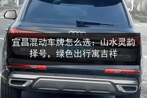 宜昌混动车牌怎么选：山水灵韵择号，绿色出行寓吉祥 第2张