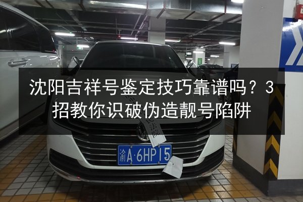 沈阳吉祥号鉴定技巧靠谱吗？3招教你识破伪造靓号陷阱 第2张