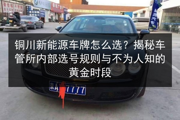 铜川新能源车牌怎么选？揭秘车管所内部选号规则与不为人知的黄金时段
