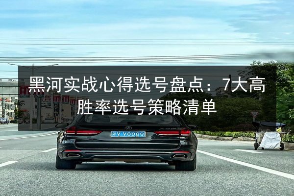 黑河实战心得选号盘点:7大高胜率选号策略清单 第2张 黑河实战心得选号盘点:7大高胜率选号策略清单 第2张