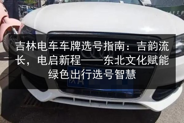 吉林电车车牌选号指南:吉韵流长,电启新程——东北文化赋能绿色出行选号智慧 第3张 吉林电车车牌选号指南:吉韵流长,电启新程——东北文化赋能绿色出行选号智慧 第3张