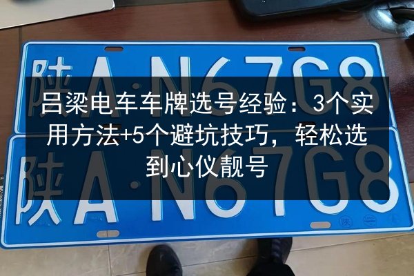 吕梁电车车牌选号经验：3个实用方法+5个避坑技巧，轻松选到心仪靓号
