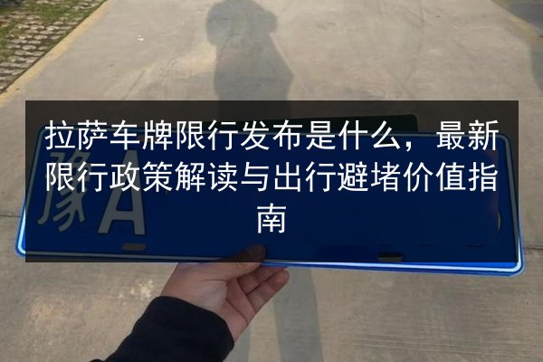 拉萨车牌限行发布是什么，最新限行政策解读与出行避堵价值指南