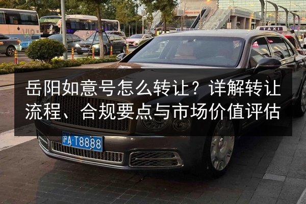 岳阳如意号怎么转让？详解转让流程、合规要点与市场价值评估 第3张