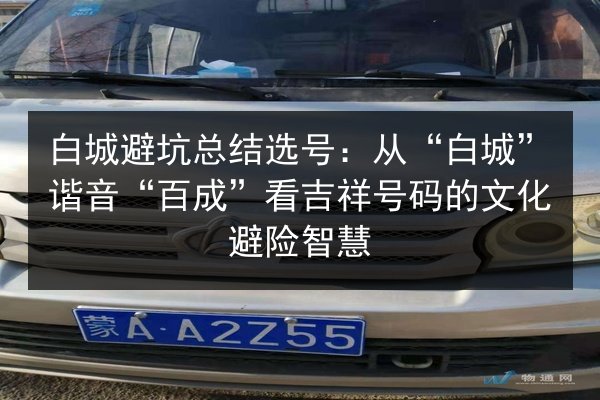白城避坑总结选号:从“白城”谐音“百成”看吉祥号码的文化避险智慧 第2张 白城避坑总结选号:从“白城”谐音“百成”看吉祥号码的文化避险智慧 第2张