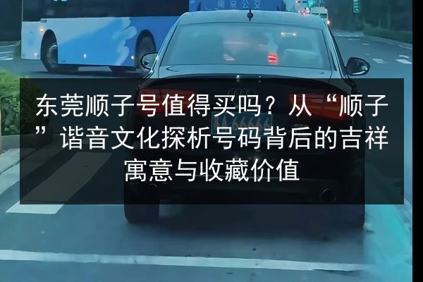东莞顺子号值得买吗?从“顺子”谐音文化探析号码背后的吉祥寓意与收藏价值 第3张 东莞顺子号值得买吗?从“顺子”谐音文化探析号码背后的吉祥寓意与收藏价值 第3张