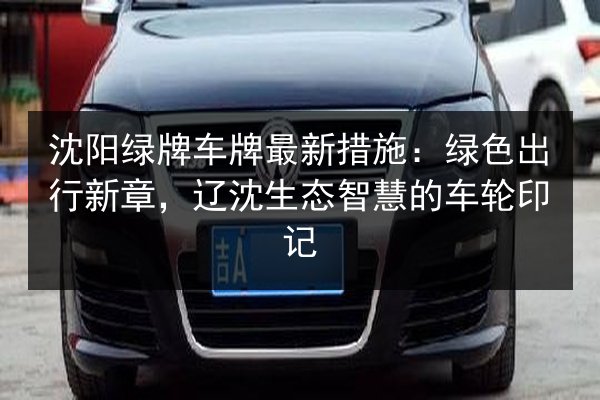 沈阳绿牌车牌最新措施：绿色出行新章，辽沈生态智慧的车轮印记